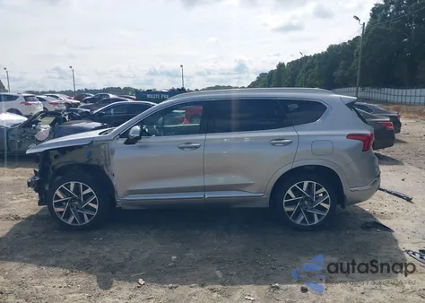 2023 Hyundai Santa Fe Calligraphy z USA, uszkodzony, nr VIN 5NMS54AL1PH603477